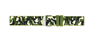 CAMOUFLAGE SILICONE GREEN mm 20