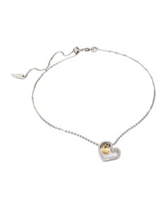 Necklace Love-Passion SS Heart CZ