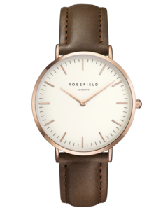 THE BOWERY White Brown Rosegold