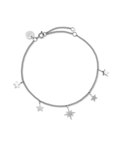Multiple Stars Bracelet Silver