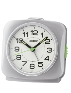 Silver Analog Alarm Clock