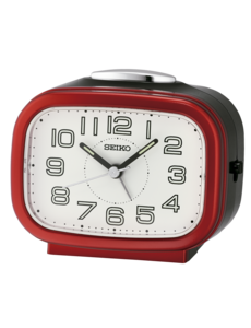 Red Analog Alarm Clock