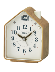 Brown Analog Alarm Clock