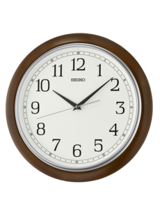 Brown Analog Wall Clock
