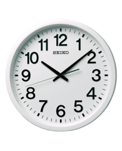 Space Link Analog White Wall Clock