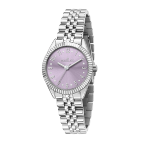 MAGIA 32MM 3H LILAC DIAL BR SS