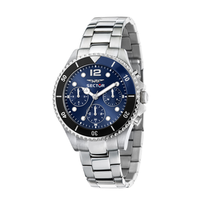 230 39MM MULT BLUE DIAL BR SS