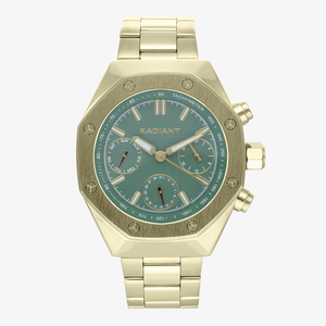 Reloj Hombre Volie 44MM Verde IPG