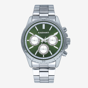 Radiant Tech Reloj Hombre Green/Silver