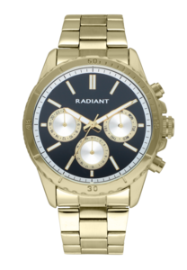 Radiant Tech Reloj de Hombre Gold