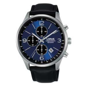 Gent's Sport Chronograph Leather Strap