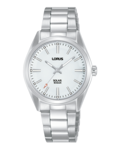 Ladies' Sports Solar 3 hands white dial