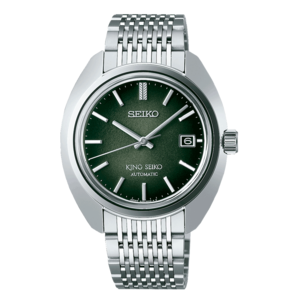 King Seiko green dial Cal. 6L35