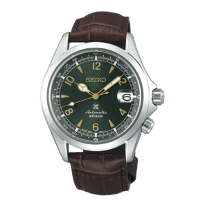 Prospex Alpinist Leather Band Green Dial
