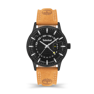 BERGERON 42MM BLACK DIAL BROWN LEATHER