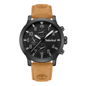 Driscoll Black Dial Brown Leather
