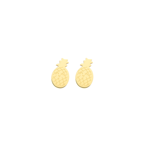 TROPICAL PARTY / STUD EARRINGS / GOLD
